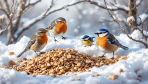 What to feed birds in winter – 3 high-energy favourites