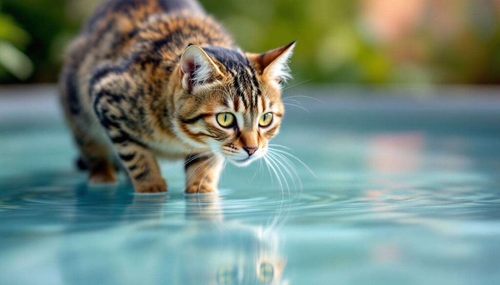 Cats can overcome fear of water to benefit from aquatic therapy