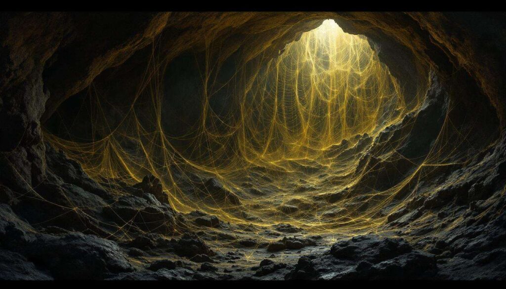 Sulphur Cave Spiders Construct Arachnid Megacity and Potentially the Largest Spider Web