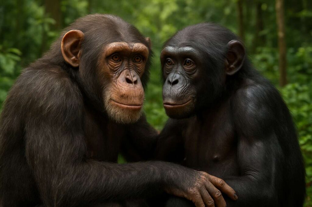 Research reveals chimpanzees and bonobos have ‘circles of friends,’ just like humans