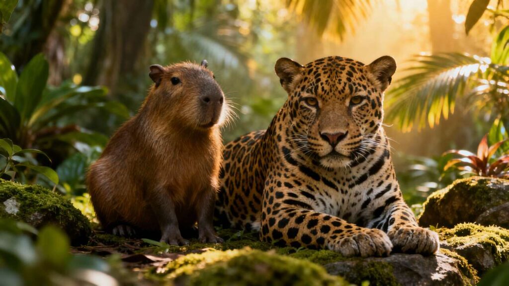 Why Capybaras Can Sit Next to Any Predator Without Fear