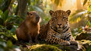 Why Capybaras Can Sit Next to Any Predator Without Fear