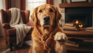 If your dog gives you its paw, it’s not to play or say hello : animal experts explain the reasons