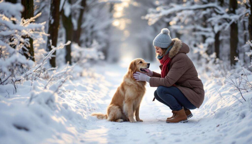 Dog owners urged to wipe dogs’ paws after winter walks to prevent illness