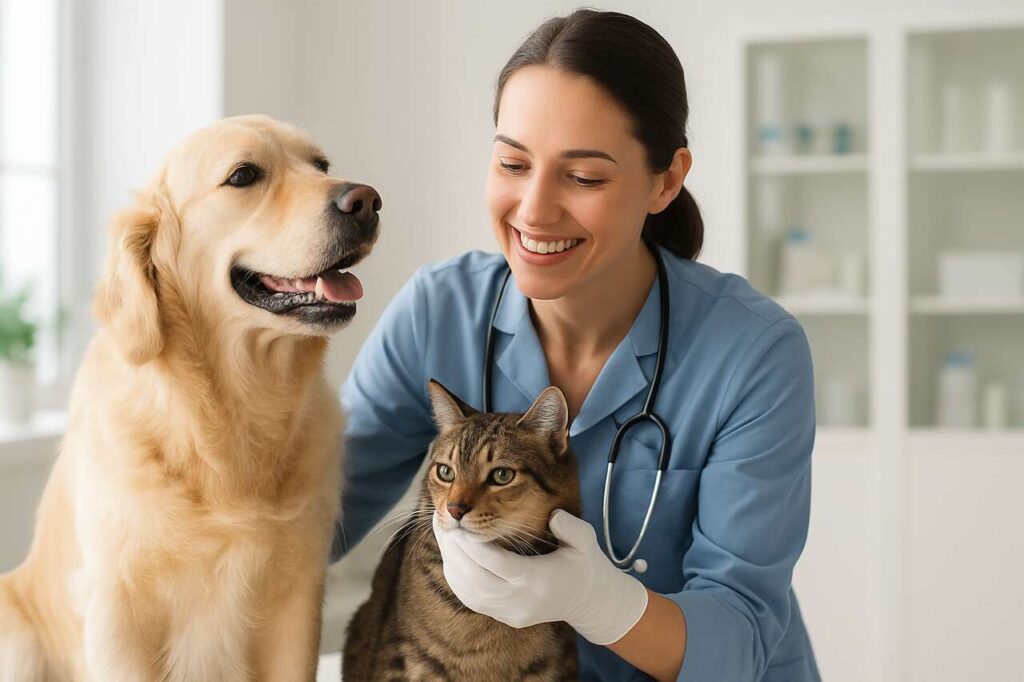Crucial message from vets to people with dogs and cats at home
