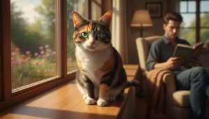 Your cat meows more at men — and scientists now think they know why