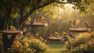 Flat bird feeders linked to deadly finch disease – the RSPB's urgent warning