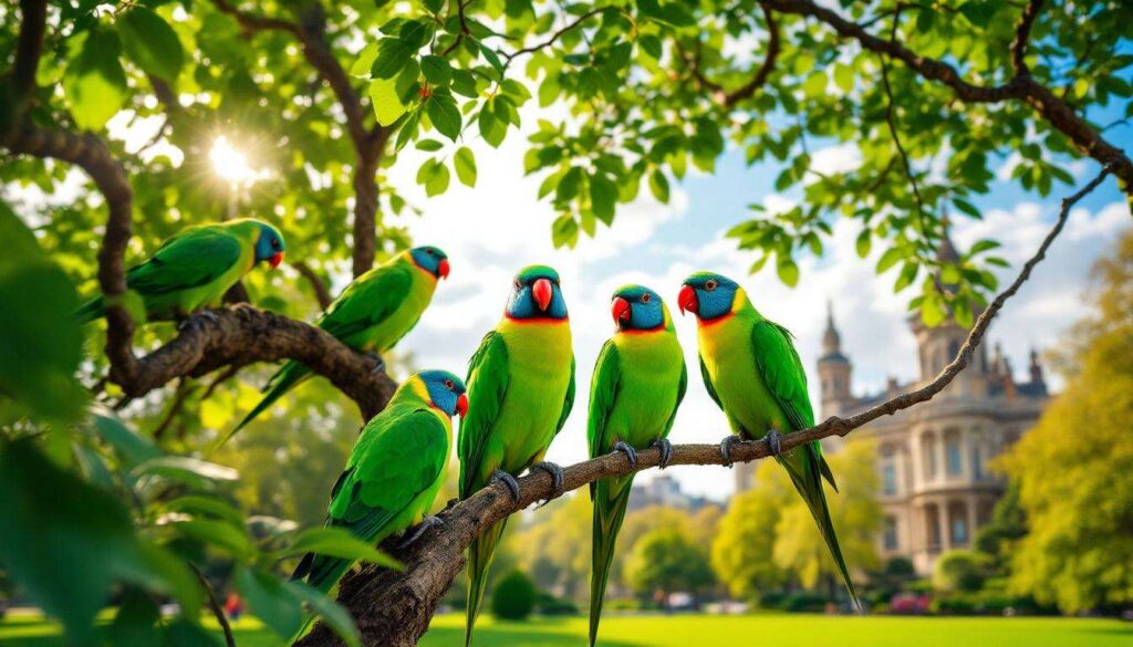 Green invasion: why Britain’s ring-necked parakeets are now unstoppable