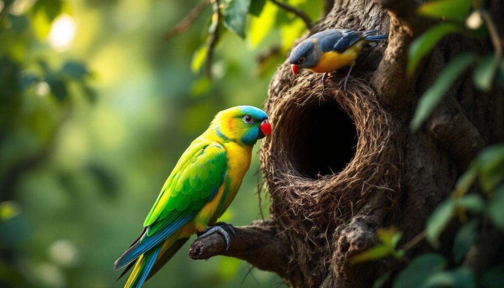 Are parakeets pushing native birds out of their nests? What BTO data reveals