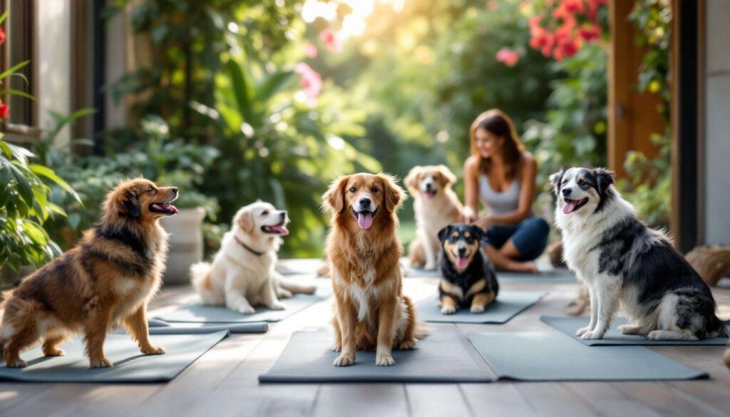More UK dog owners are booking yoga, sound baths and meditation for their pets