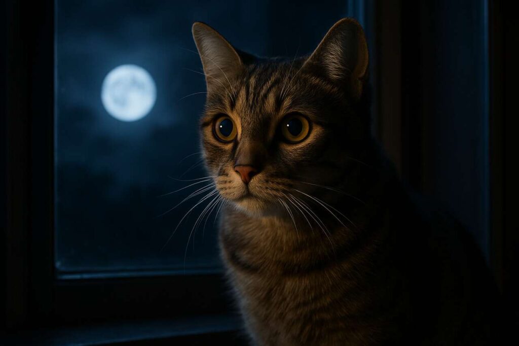 Night meowing in cats: where this behaviour comes from and how to manage it