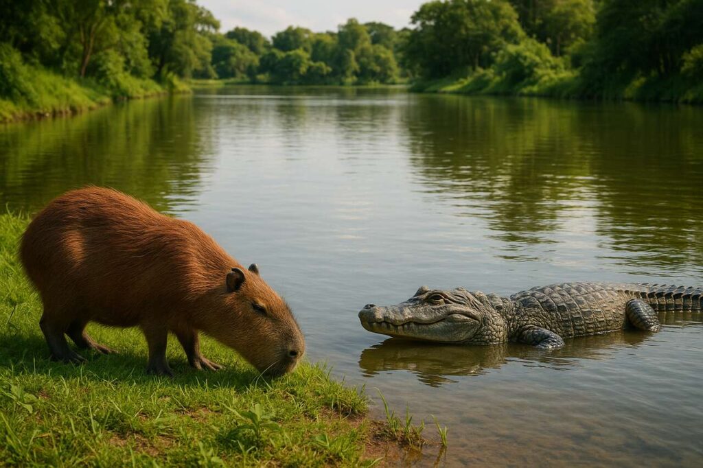 Why Don’t Crocodiles Attack Capybaras?