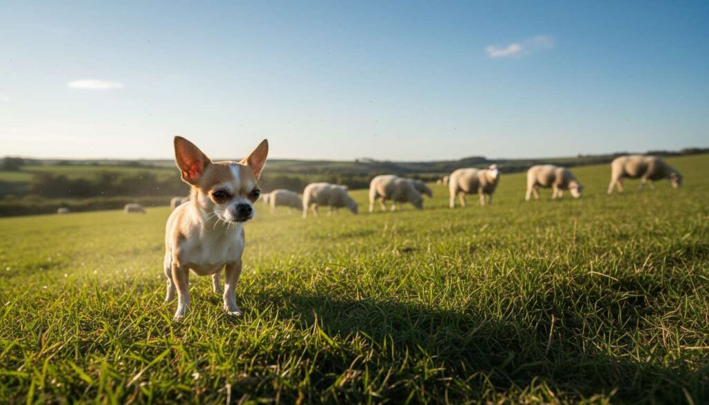 Could a small Chihuahua make a good herding dog?