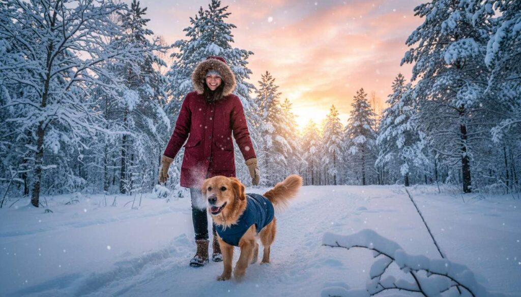 Taking your dog out in winter: if you don’t know this, you could harm them