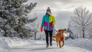 Walking your dog in winter: three essential precautions to avoid accidents