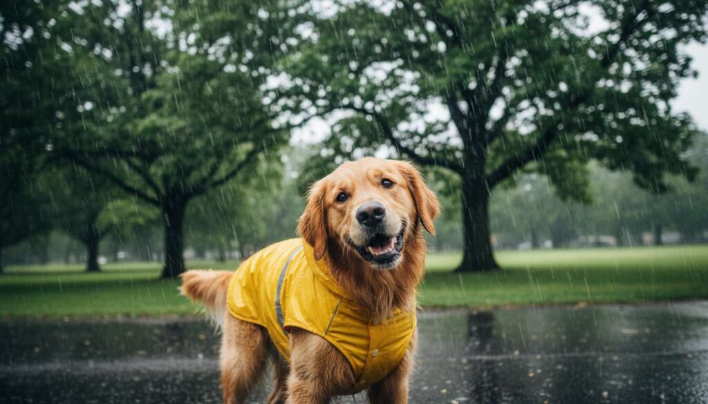 When it rains, should you really cancel your dog’s walk?